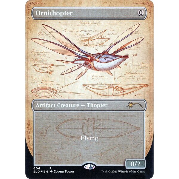 Magic: The Gathering Ornithopter (604) Lightly Played Foil