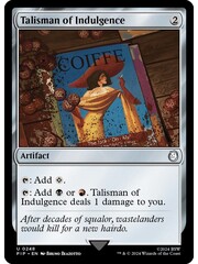 Magic: The Gathering Talisman of Indulgence (248) Lightly Played