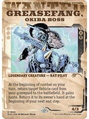 Magic: The Gathering Greasefang, Okiba Boss (1690) Lightly Played Foil