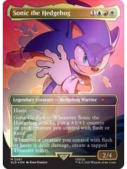 Magic: The Gathering Sonic the Hedgehog (Rainbow Foil) (2087) Lightly Played