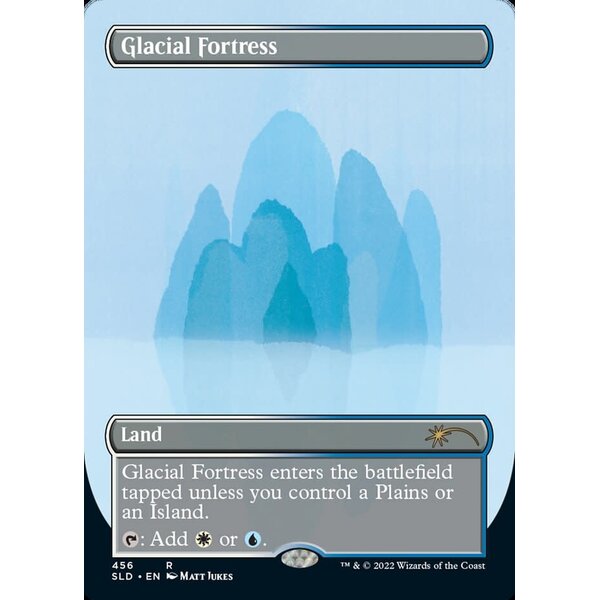 Magic: The Gathering Glacial Fortress (456) Lightly Played Foil