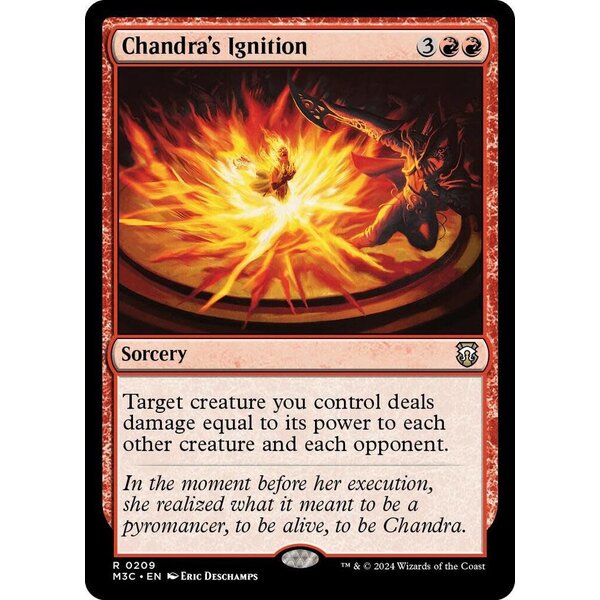Magic: The Gathering Chandra's Ignition (209) Lightly Played