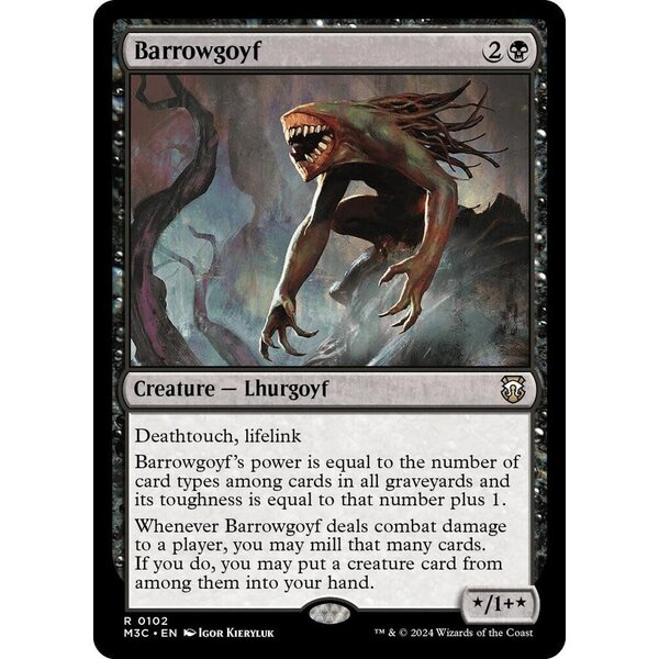 Magic: The Gathering Barrowgoyf (102) Lightly Played