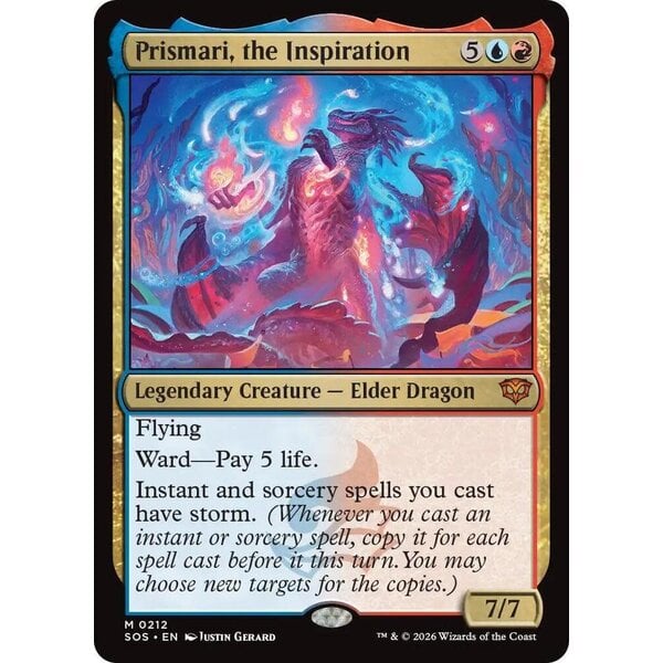Magic: The Gathering Prismari, the Inspiration (212) Lightly Played