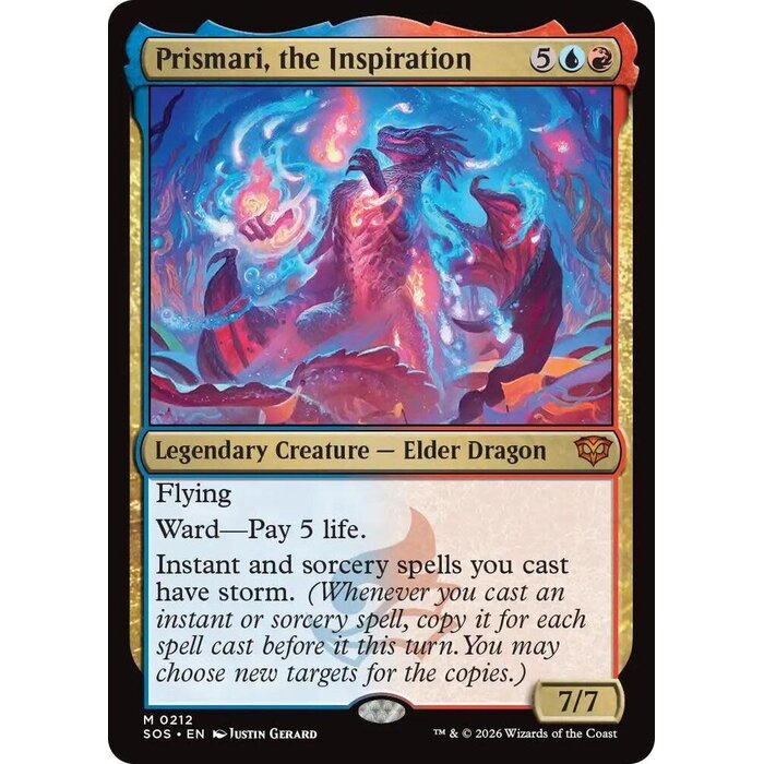 Magic: The Gathering Prismari, the Inspiration (212) Lightly Played