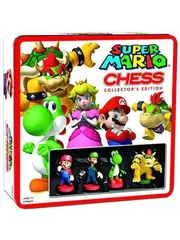 USAOPOLY Chess - Super Mario Bros (Collector's Tin)