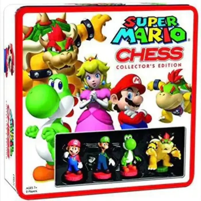 USAOPOLY Chess - Super Mario Bros (Collector's Tin)