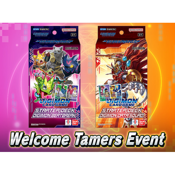 Bandai 5/28/26 Lake Forest Digimon Welcome Tamers Starter Deck Event [ST-23 & ST-24] Thursday 6 PM