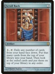 Magic: The Gathering Scroll Rack (016) Lightly Played Foil