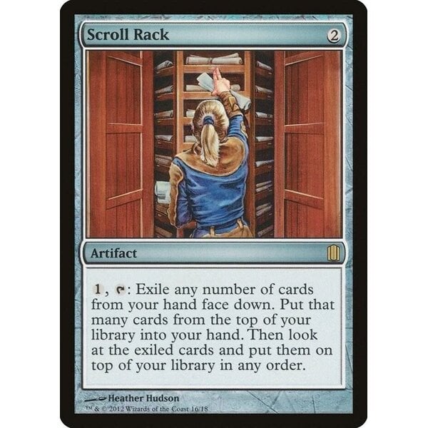 Magic: The Gathering Scroll Rack (016) Lightly Played Foil