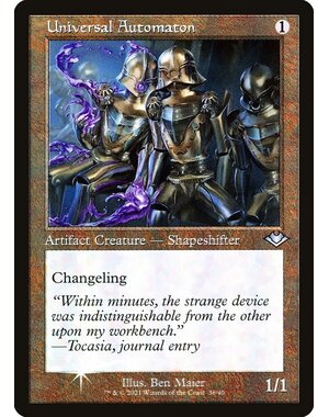 Magic: The Gathering Universal Automaton (Retro Frame) (Foil Etched) (038) Lightly Played Foil