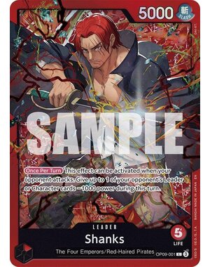 Bandai Shanks (Reprint) OP09-001) Lightly Played