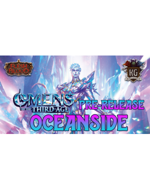 Flesh and Blood 6/01/26 Oceanside Flesh and Blood Omens of the Third Age Prerelease Monday 630 PM