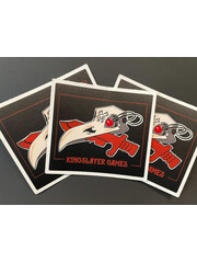 Kingslayer Corvus Skull Sticker