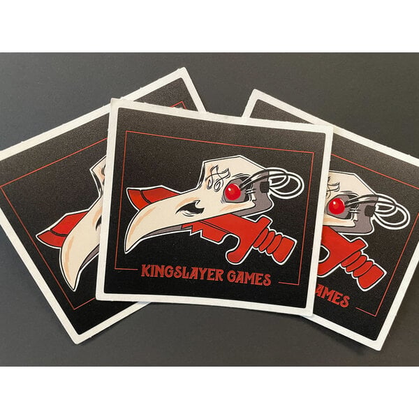 Kingslayer Corvus Skull Sticker