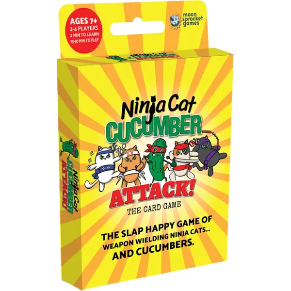 Moon Sprocket Games Ninja Cat Cucumber Attack!