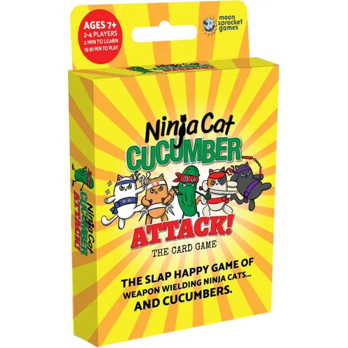 Moon Sprocket Games Ninja Cat Cucumber Attack!