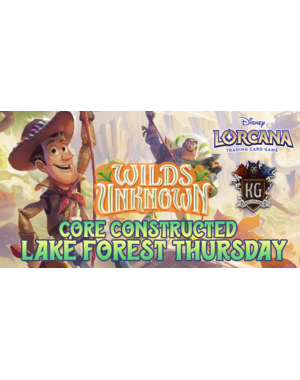 Disney Lorcana 5/28/26 Lake Forest Lorcana Core Constructed Thursday 630 PM