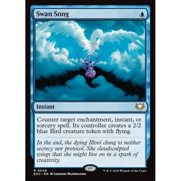 Magic: The Gathering Swan Song (046) Lightly Played