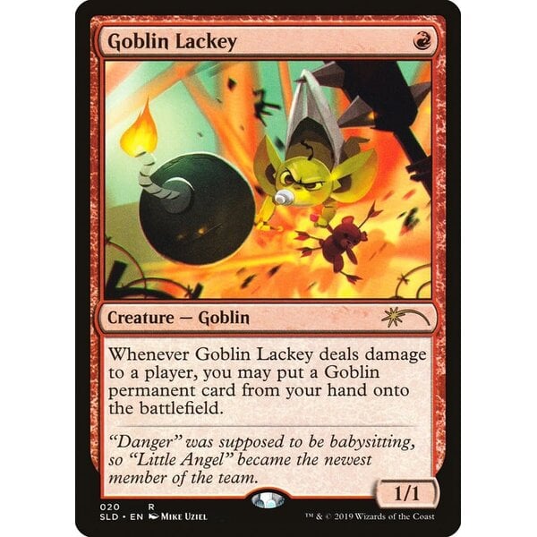 Magic: The Gathering Goblin Lackey (020) Lightly Played