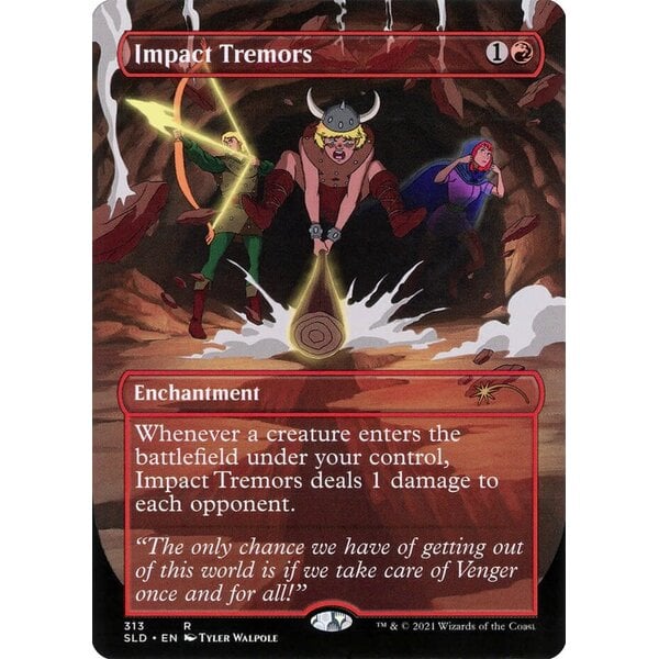 Magic: The Gathering Impact Tremors (313) Lightly Played Foil