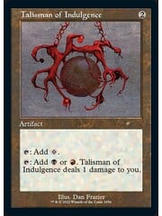 Magic: The Gathering Talisman of Indulgence (Retro Frame) (Foil Etched) (1054) Near Mint
