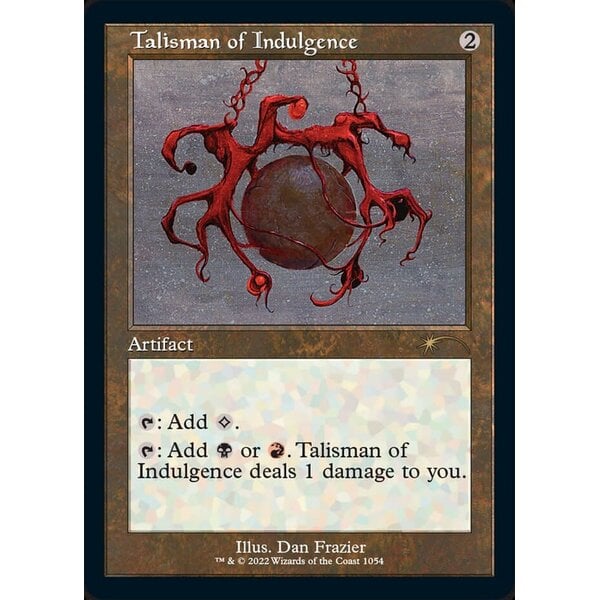 Magic: The Gathering Talisman of Indulgence (Retro Frame) (Foil Etched) (1054) Near Mint