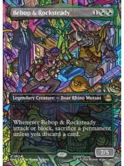 Magic: The Gathering Bebop & Rocksteady (Borderless) (204) Lightly Played