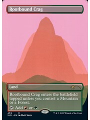 Magic: The Gathering Rootbound Crag (459) Lightly Played Foil