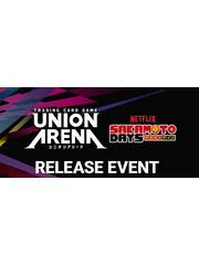 Bandai 5/23/26 Fountain Valley Union Arena Sakamoto Days Release Event Saturday 3 PM