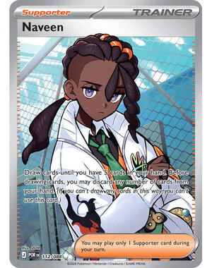 Pokemon Naveen (112) Lightly Played Holofoil