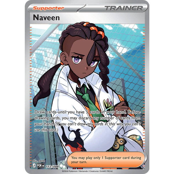 Pokemon Naveen (112) Lightly Played Holofoil