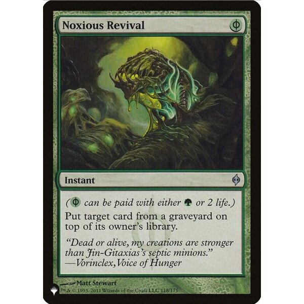 Magic: The Gathering Noxious Revival (118) Lightly Played