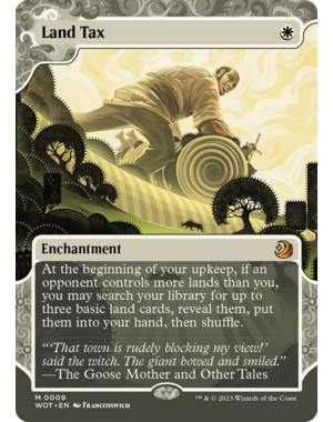 Magic: The Gathering Land Tax (009) Near Mint