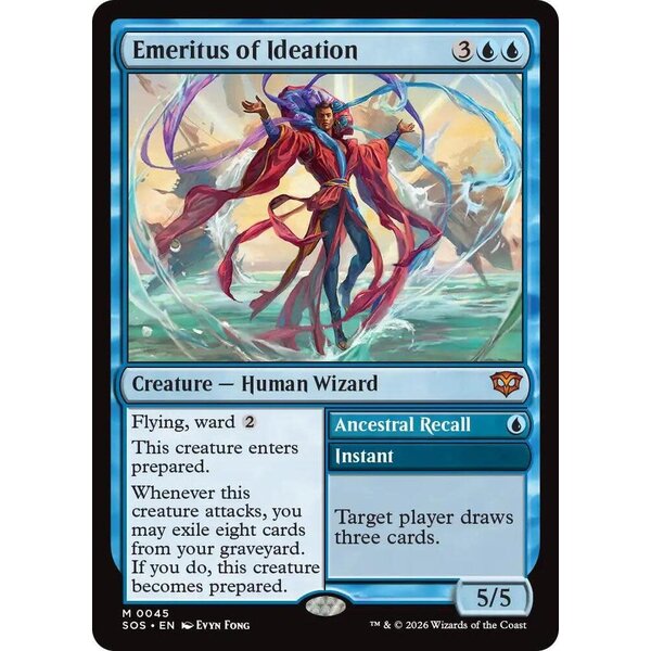 Magic: The Gathering Emeritus of Ideation (045) Lightly Played