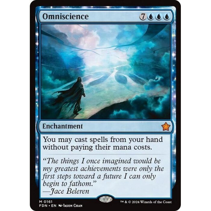Magic: The Gathering Omniscience (161) Lightly Played