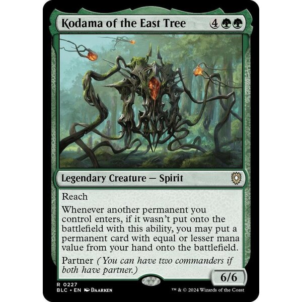 Magic: The Gathering Kodama of the East Tree (227) Lightly Played