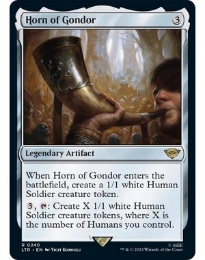 Magic: The Gathering Horn of Gondor (24) Lightly Played