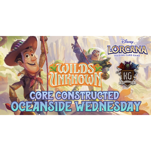 Disney Lorcana 6/10/26 Oceanside Lorcana Core Constructed Wednesday 6 PM
