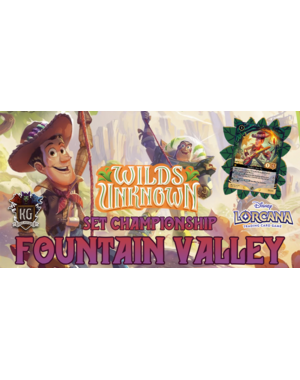 Disney Lorcana 6/6/26 Fountain Valley Lorcana Wilds Unknown Set Championship Saturday 10 AM