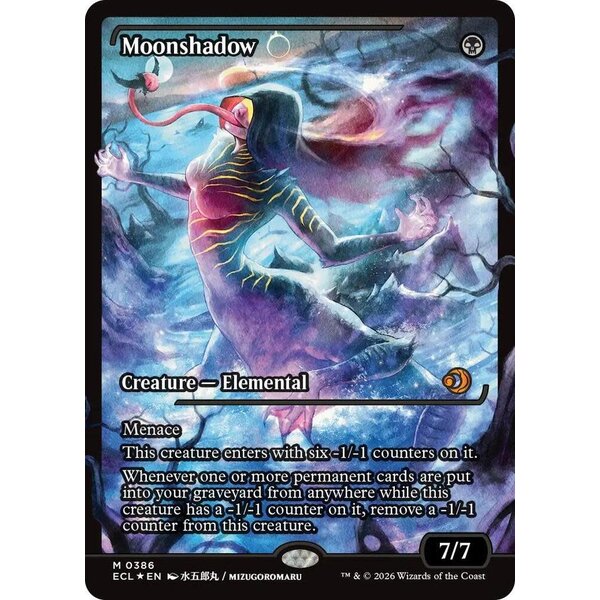 Magic: The Gathering Moonshadow (386) (Showcase) Near Mint Foil