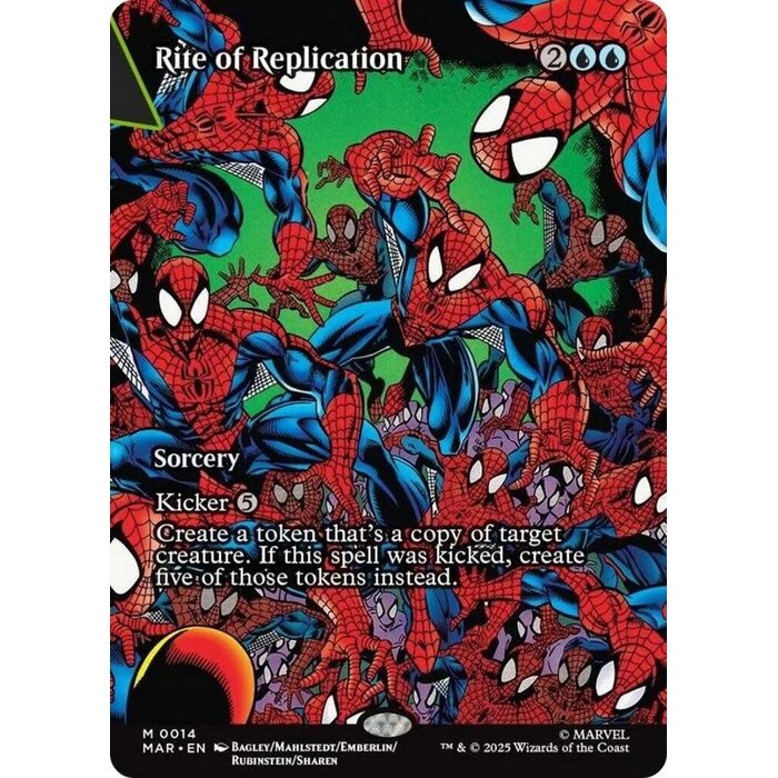 Magic: The Gathering Rite of Replication (014) (Borderless) Lightly Played