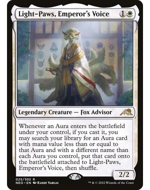 Magic: The Gathering Light-Paws, Emperor's Voice (025) Lightly Played