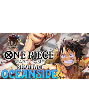 Bandai 6/8/26 Oceanside One Piece The Time of Battle [OP16] Release Event Monday 630 PM