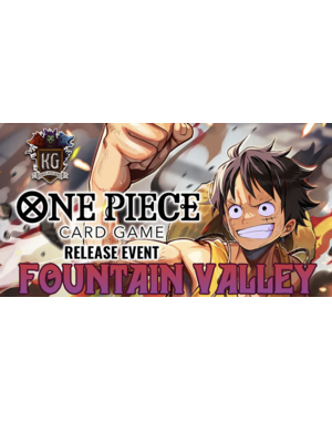 Bandai 6/11/26 Fountain Valley One Piece The Time of Battle [OP-16] Release Event Thursday 630 PM