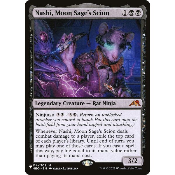 Magic: The Gathering Nashi, Moon Sage's Scion (114) Lightly Played