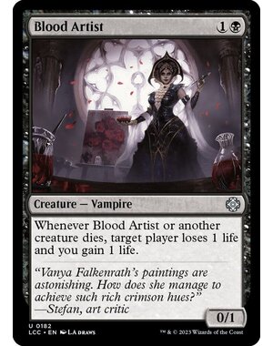 Magic: The Gathering Blood Artist (182) Lightly Played