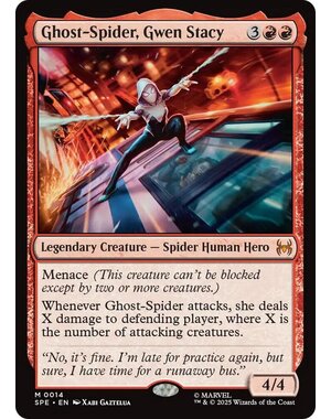 Magic: The Gathering Ghost-Spider, Gwen Stacy (014) Lightly Played Foil