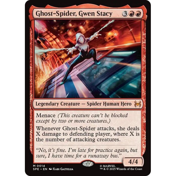 Magic: The Gathering Ghost-Spider, Gwen Stacy (014) Near Mint Foil