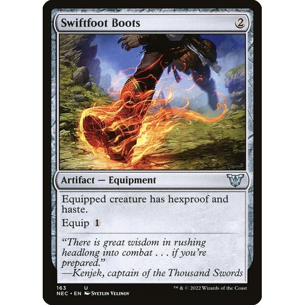 Magic: The Gathering Swiftfoot Boots (163) Lightly Played